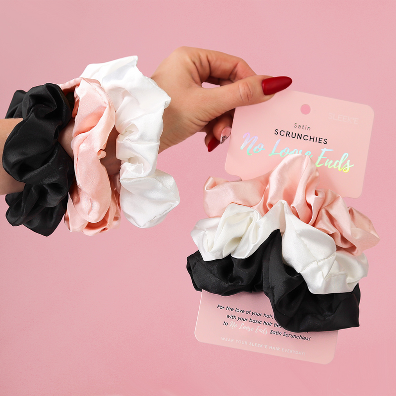 No Loose Ends - Satin Scrunchies