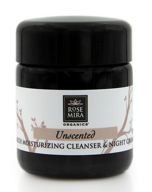Rich Moisturizing Cleanser & Night Cream - Unscented - 1.7oz
